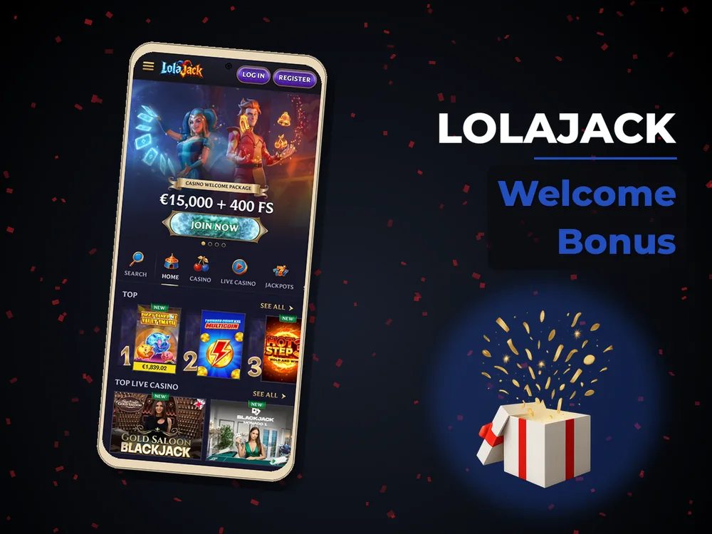 Lolajack - Welcome Bonus