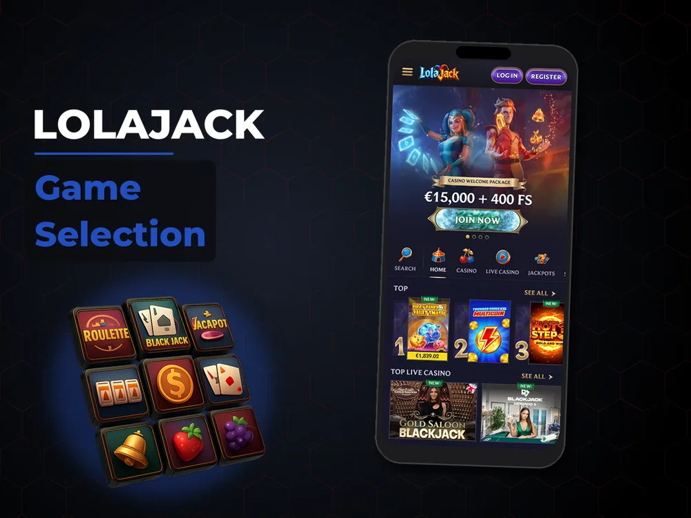Lolajack - Game Selection