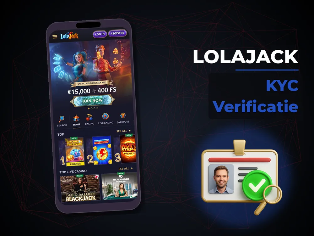 Lolajack - KYC Verificatie