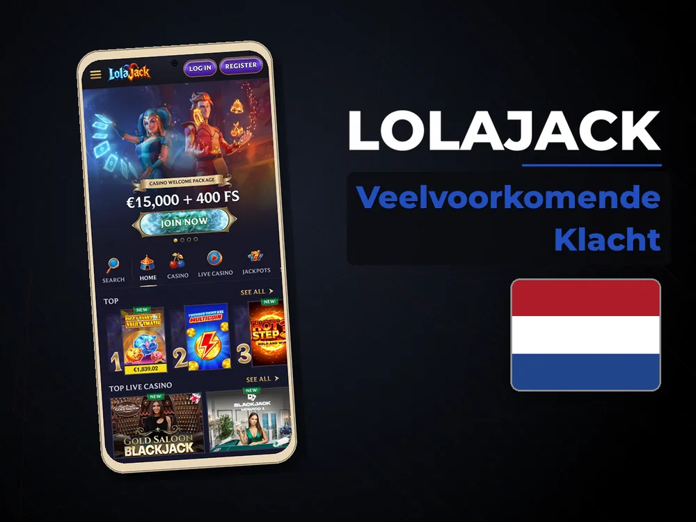 Lolajack - Veelvoorkomende Klacht