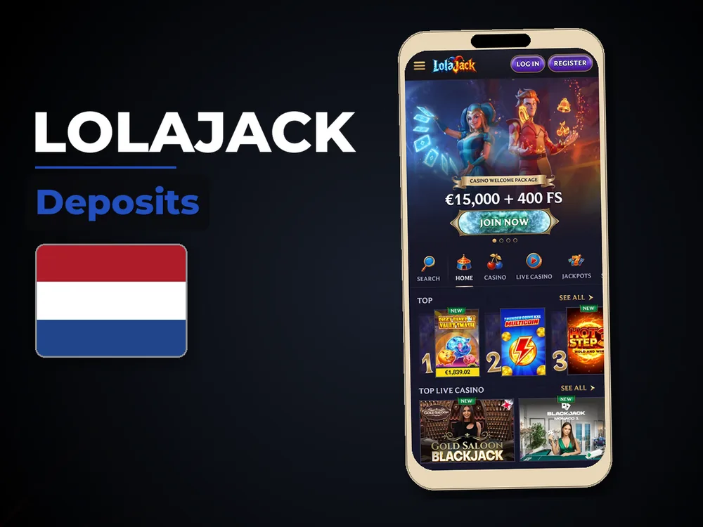 Lolajack - Deposits